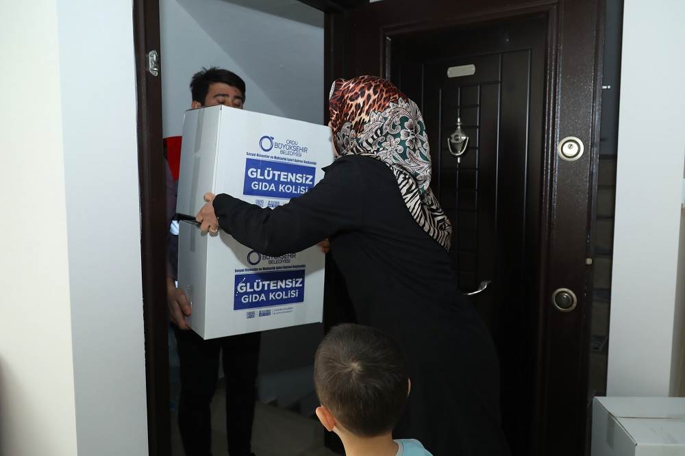 BÜYÜKŞEHİR'DEN ÇÖLYAK HASTALARINA GLUTENSİZ GIDA DESTEĞİ